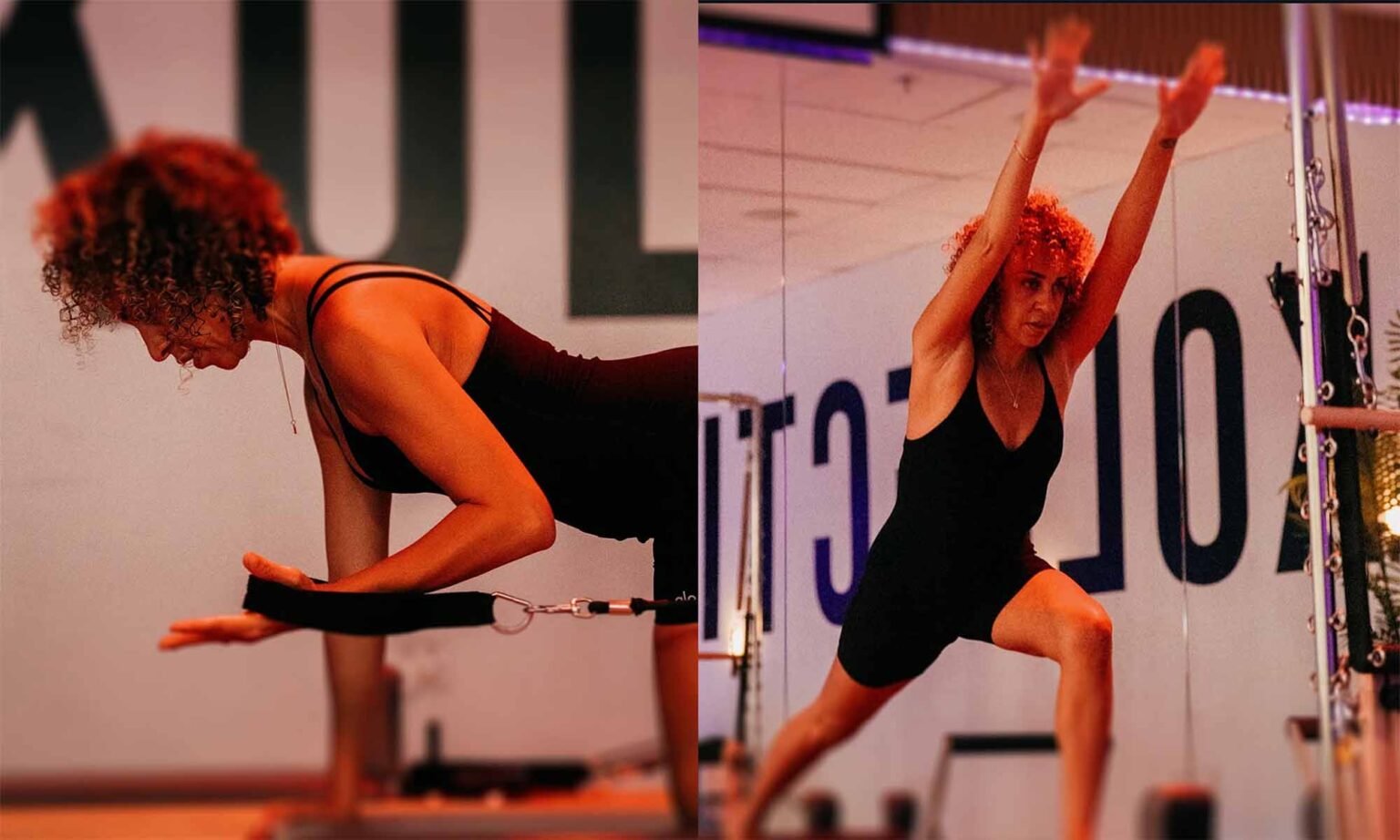Pilates with Melissa Diehl at the Kollective studio in Austin, TX