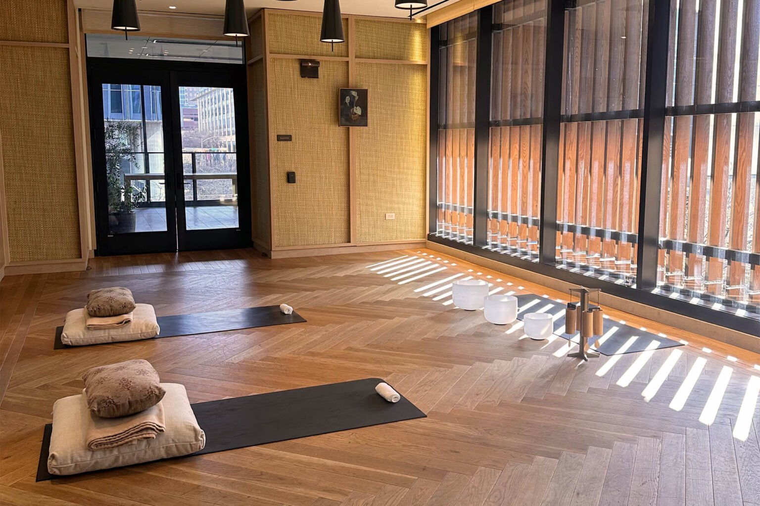 Yoga at the Proper Hotel in Austin, Texas with Melissa Diehl